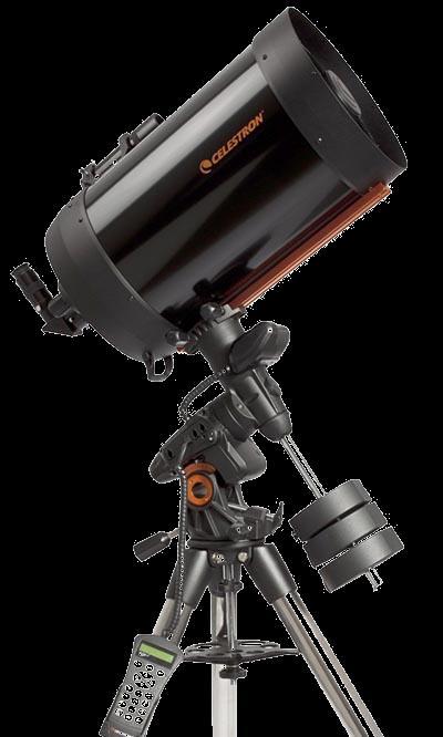 This is done with an equatorial mount, which has two axis: one axis (called polar