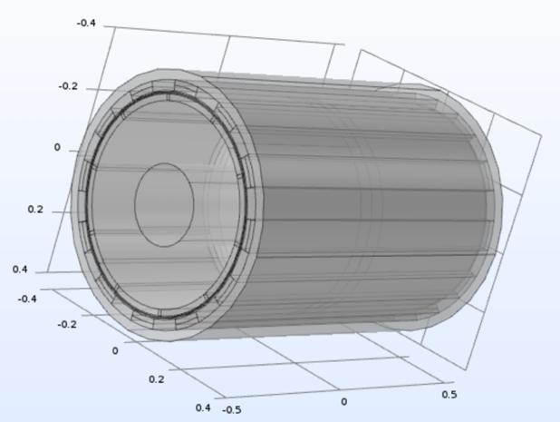 capacity to rotate with respect to the other rotor part, to reduce the flux by re-alignment of rotor poles.