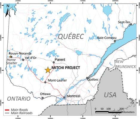 Nasigon in the northeast Additional new mineralization in showings across the property being discovered almost weekly Interest building among other copper players in the sector Major