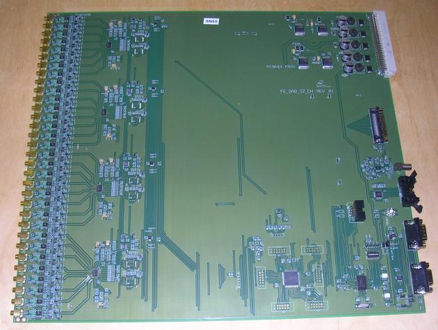 boards (TDCB) each with 4 CERN HPTDC 5