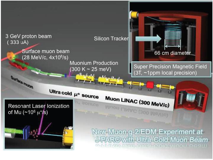Direct Measurement Result Ultra-cold muon experiment at J-PARC MLF from [14] New Method: Produce muons from ionization