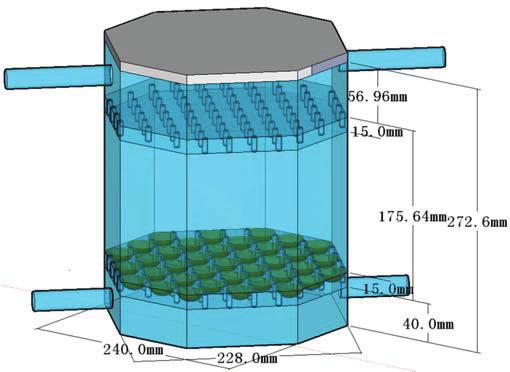 2. EXPERIMENT 2.1. EXPERIMENTAL SETUP As was Figure1 indicated, the test facility was made up of the test model, a centrifugal pump, a turbine flow meter, a 0.