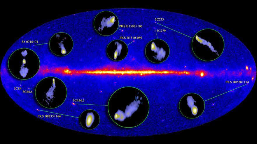 Fermi/VLBI studies A. Lobanov Early Fermi/VLBI results: shocks in compact jets are likely source of short gamma-ray flares.