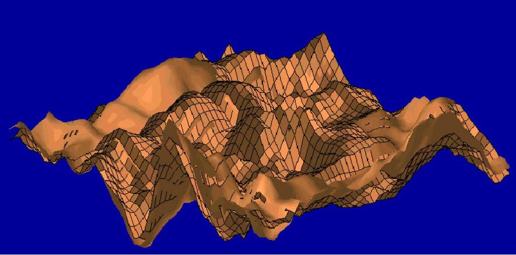 Digital Elevation Model (DEM) Representation of terrain surface by continuous