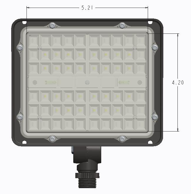 REPORT NUMBER: RAB02143 PAGE: 1 OF 7 CATALOG NUMBER: PIP15/D10 LUMINAIRE: ONE-PIECE CAST METAL HOUSING WITH PAINTED BRONZE FINISH, LED AND DRIVER COMPARTMENT SEPARATED BY FINNED HEAT SINK, ONE WHITE