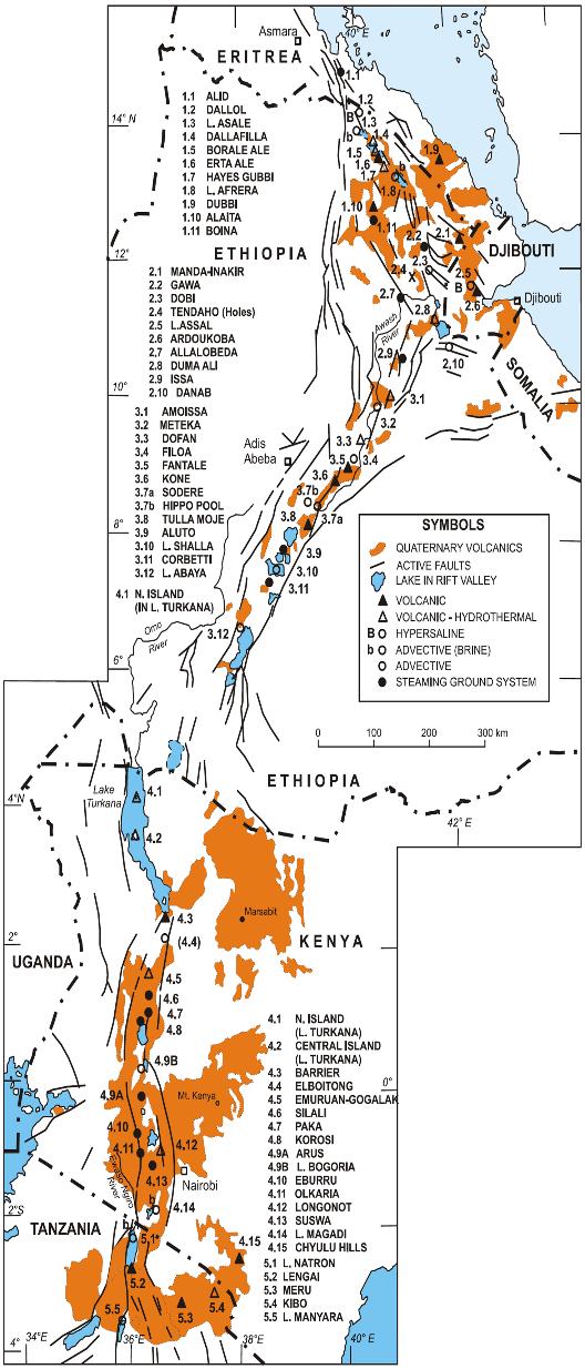 Geology of Eastern Rift 5 Kandie 1.