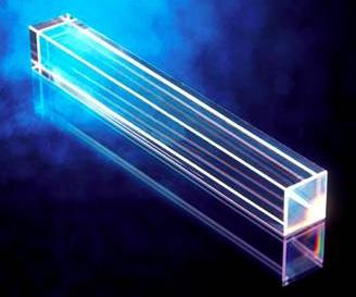 PHOTON SPECTROMETER Dense like lead and transparent like crystal to stop