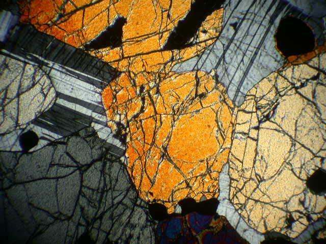 Examples of crystallization of pyroxene and plagioclase pyroxene Plag In this photomicrograph of a Mount Baker