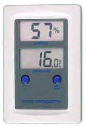 Measuring range Relative humidity: 5 to 00% Temperature: 0 to 40 C 90g Dia. PK Cat. No. mm 00 9.
