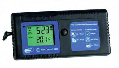 GENERAL CATALOGUE EDITION 7. Analytical measurement and testing CO Meter, Air COntrol 000 - Large display - 0 to 000ppm - Incl.