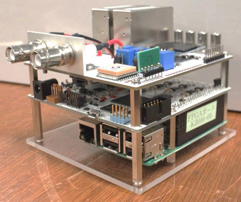 Development of Portable Radiation Detectors Inside Simple configuration BGO or CsI crystals for