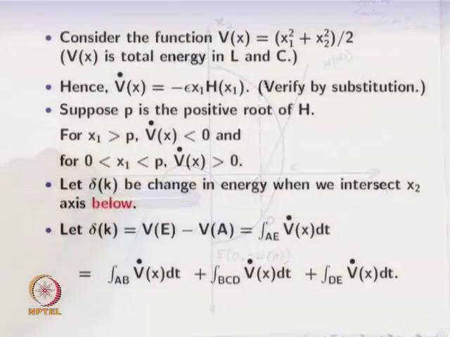 So, both H(x_1) and x are odd functions; so we can say that if x_1 and x_2 are the solutions to the Van der Pol oscillation, then -x_1(t) and -x_2(t) are also the solution.