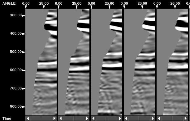 Complete Wavefield Imaging for lithology and fluid prediction in the Barents Sea Figure 4: FWI velocity model overlaid on a seismic reflection image at 600m depth.