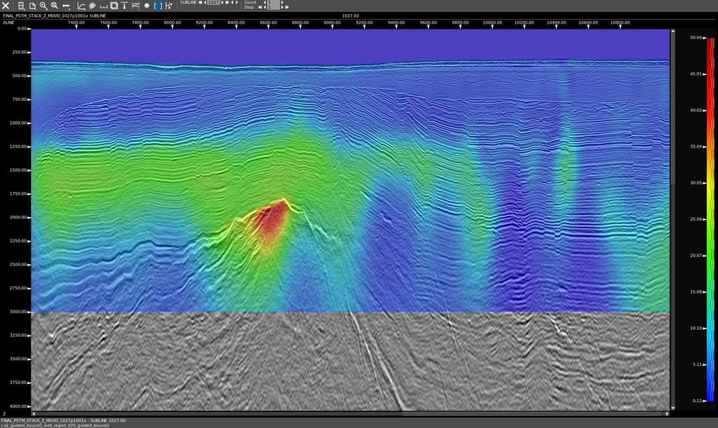 Data Example Barents Sea Alta Alta (carbonate reservoir), Barents Sea - Seismically guided 2.