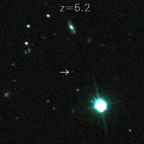 High-redshift QSOs High-redshift QSOs are among the most distant optical objects in the Universe, probing the Universe and host galaxies at 6% of its current age.
