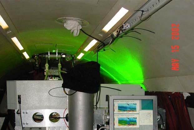 SAMUM Airborne Instrumentation Airborne nadir-looking HSR LIDAR