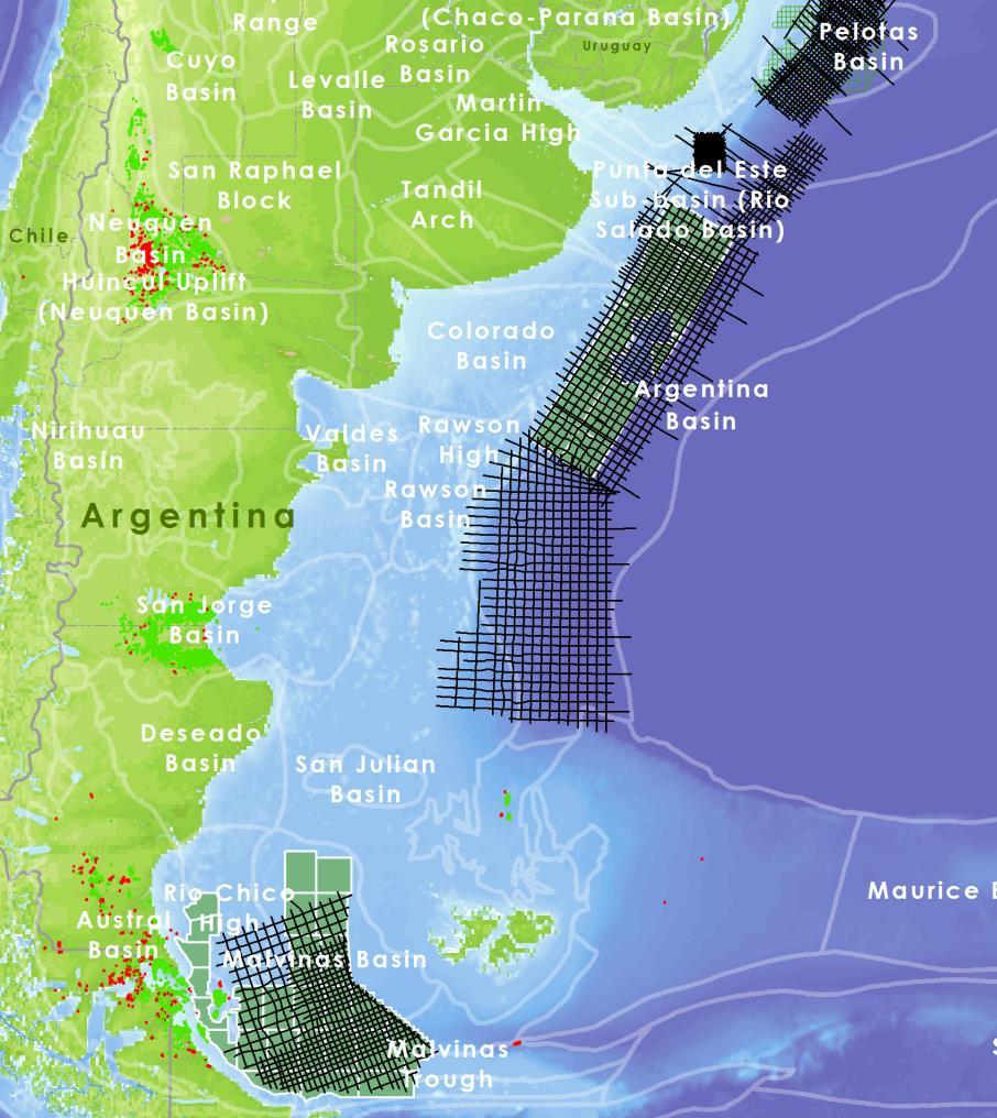 Introduction Argentina Offshore License Round 1 14 blocks Argentina North, 24 Austral-Malvinas Offshore Round 2 Argentina South