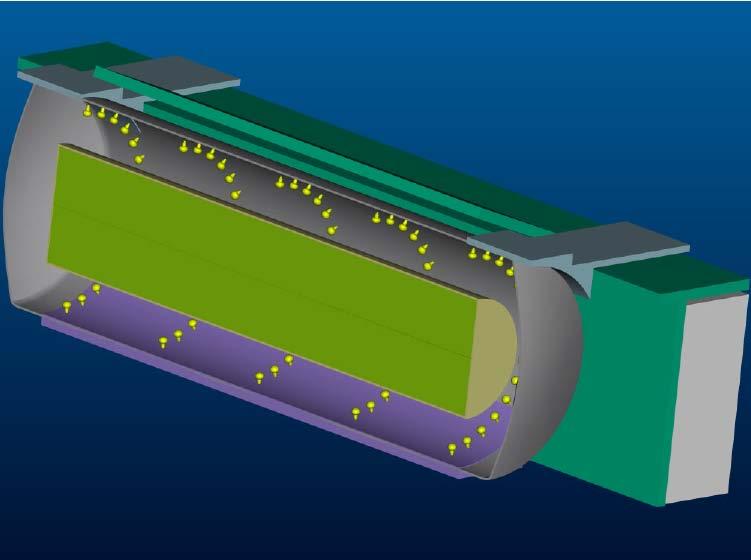 Detector Concept acrylic vessel muon veto 5 m liquid scintillator buffer oil 1.