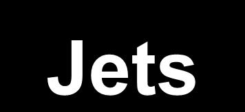 Jets Jets reconstructed with Anti-kT algorithm, calibrated with simple η/p T - dependent corrections from test-beam, track E/p, MC 7% scale uncertainty Good agreement