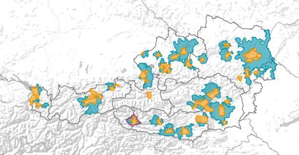 Since 2012, the Regionalmanagement Metropolitan Area of Styria has been participating in the ÖREK partnership "Cooperation Platform Urban Region" and is actively involved with