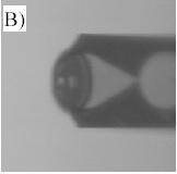 Influence of substrate properties Hydrophilic tip with 400 nm aperture On