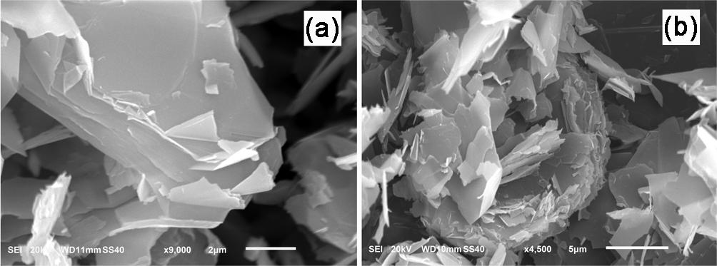 TC4: Additional SEM images Fig. S2 Typical SEM image of the curl and loose edges of graphite particles after collision TC4. Additional AFM images Fig.