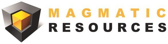 Magmatic Resources Ltd Level 1, 11 Lucknow Place West Perth WA 6005 Phone: +61 8 6102 2709 www.magmaticresources.