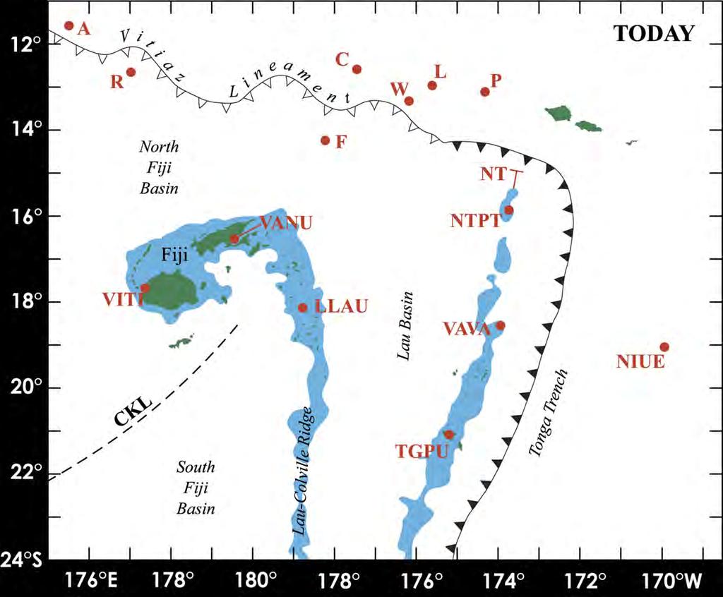 Tectonic Setting Savai i