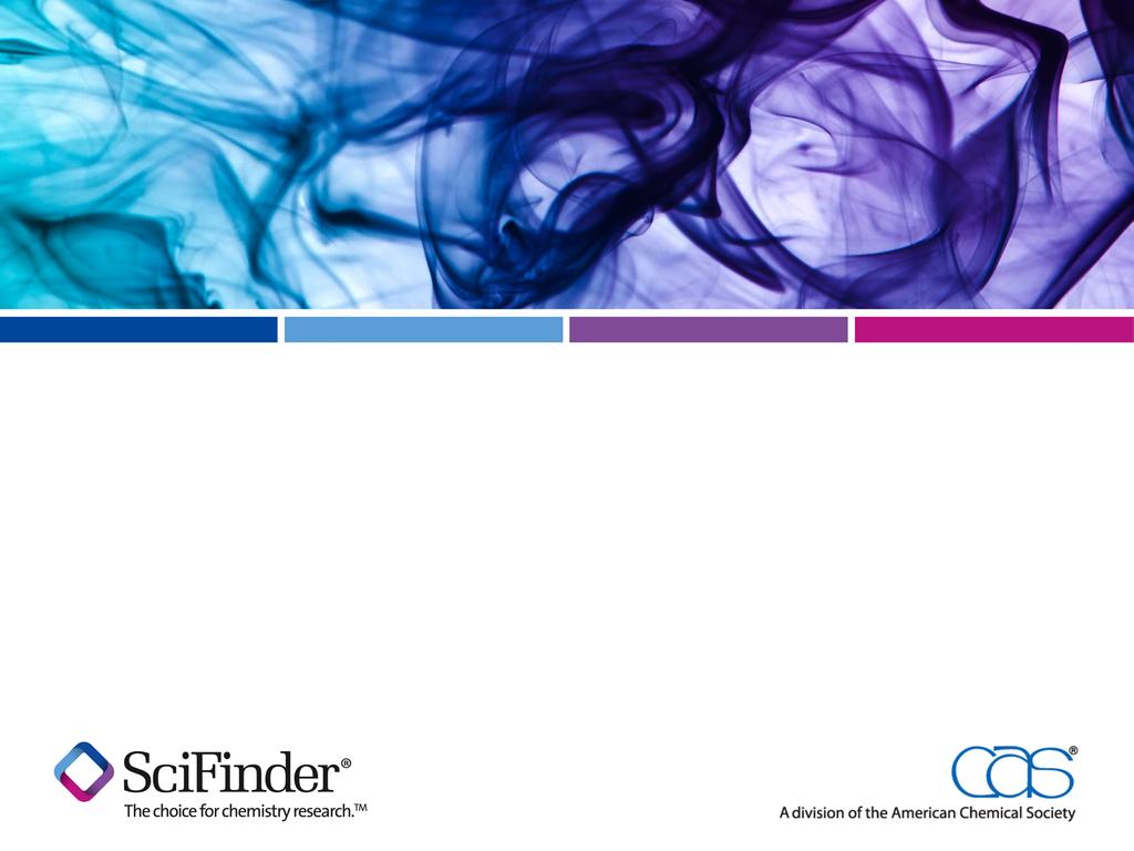SciFinder introduction and a view