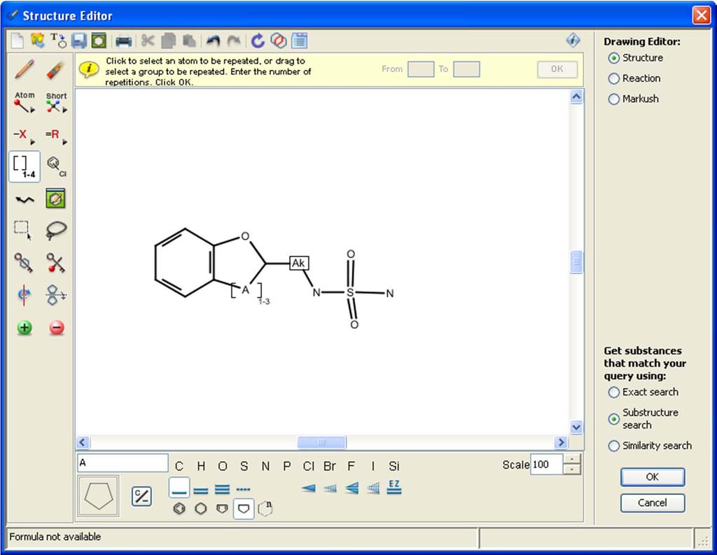 November 8, 2013 Search substances with chemical structures or other substance information to