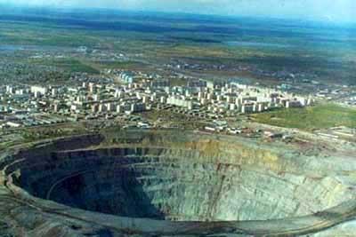 The deepest hole ever dug was the Russian Kola Superdeep Borehole. Started in 1970, the hole eventually reached a depth of 12.