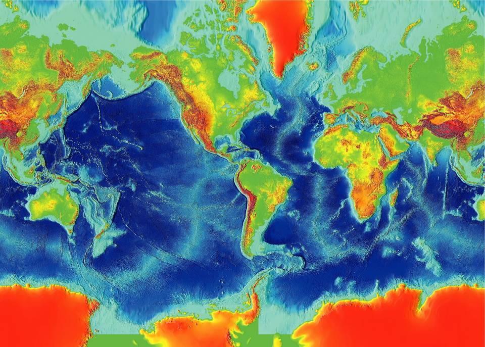 Major early criticism: By what mechanism could continental drift occur? http://www.ngdc.noaa.gov/mgg/image/globalimages.