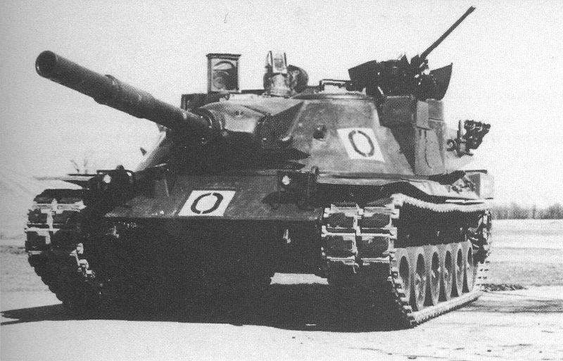 Most Famous(?) KPZ MBT-70 KPz 70 Tank developed in 1960s by US and West Germany.