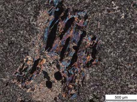 mineralisation Stage 2a: high-sulphidation Au-Ag-Cu ore Stage 2b: