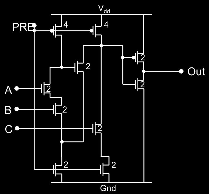(a) What does the circuit currently compute?
