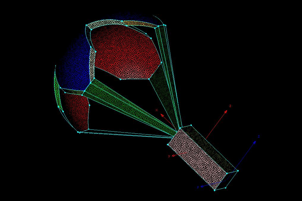 CBAERO Because of the many challenges associated with mesh generation in CFD-GEOM and converting them into the mesh files needed as inputs for CBAERO, Pointwise was used to create a mesh of the