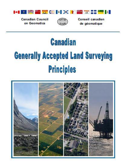 26 CCOG Cadastral Canadian Generally Accepted