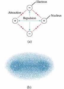 Molecular Covalent Bonding Electrons are shared between two nuclei Electron clouds