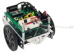 Nonholonomic Control of Two-wheeled Robot Let us see how well this linearized control works for a two-wheeled robotic vehicle The plant is a two-wheeled robotic vehicle.