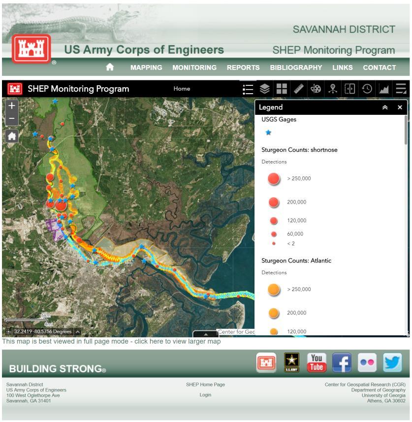 Evaluating Physical, Chemical, and Biological Impacts from the Savannah Harbor Expansion Project Cooperative Agreement Number W912HZ-13-2-0013 Annual Report FY 2018