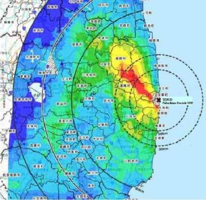 Context A deterministic approach Fukushima: no model was able to predict the north-western deposition area!