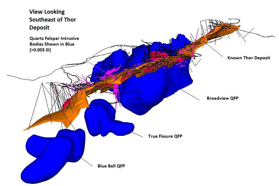 2G Exploration 2018 & Beyond Targets at Base of QFP Bodies Potential to find other deposits at Base of Volcanic Units (Jowett Formation).