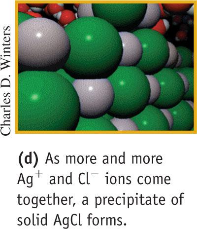 pair up as a lattice of AgCl 32 33 Precipitation reactions As more pairs form, they will