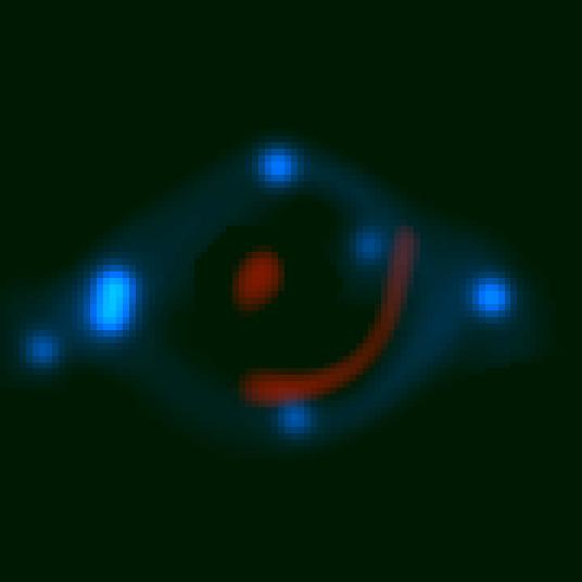 Modeling the Eye of Horus Eye of Horus is a compound lens - S2 is being lensed by both the main lens galaxy and by S1 - recursive multi-plane effects Preliminary models using HSC data - broadly