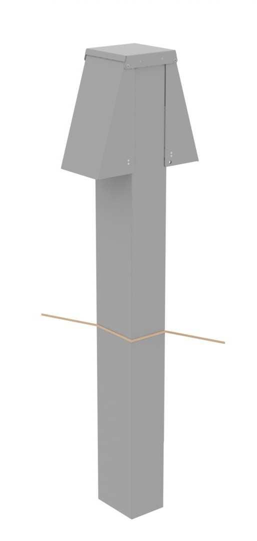 BACK TO BACK DIRECT BURIAL CAMPGROUND PEDESTAL RVBD This pedestal style is a direct burial back-to-back design providing RV owners in adjacent campsites with a single power point.