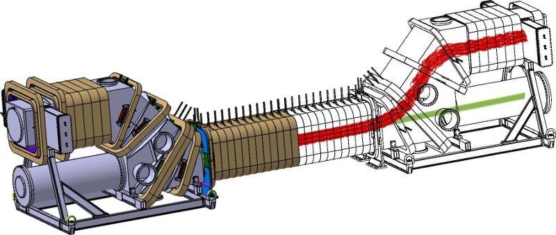Spectrometer PERKEO III Detector 1 Total length: 8 m ~50.