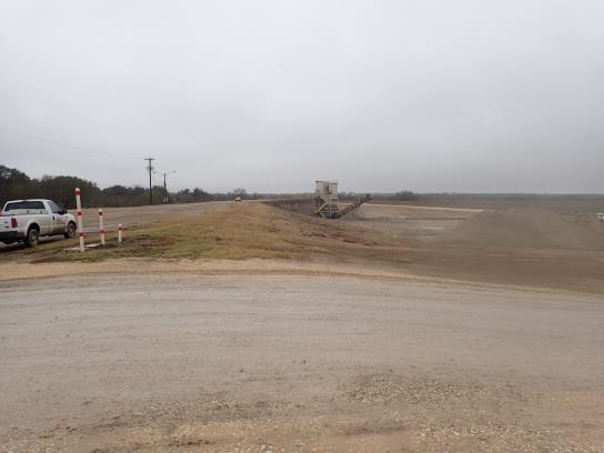 Photograph: 1 Fly Ash Landfill standing on western berm facing north.