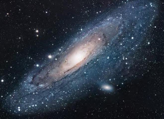 Messier Objects in Andromeda M31 (NGC 224) [also showing M32 & M110] Distance 2,900,000 light years Visual