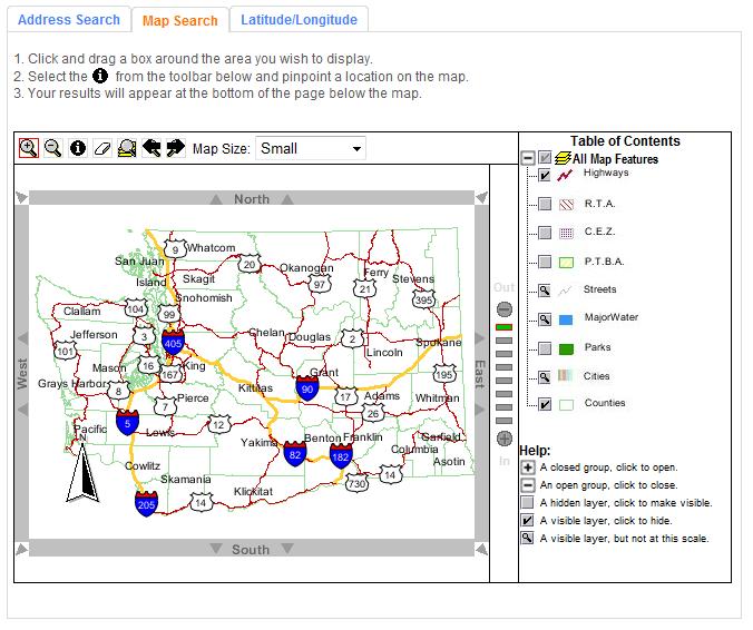 GIS at the Agency Current view of the State A General View of the state just appears