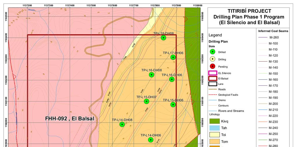 The completion of Phase 1 drilling and the resistivity survey will assist the Company in delivering its mine planning study that is currently being undertaken as part of the Company s overall scoping